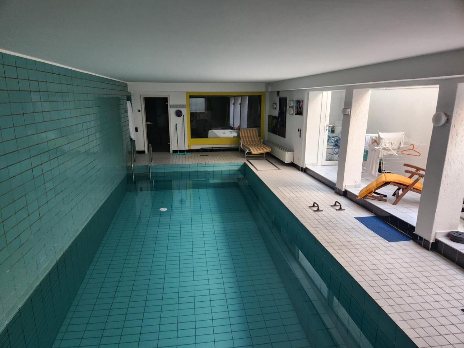 Villa Casa Blanca Mit Privatem Schwimmbad 26 Grad Und Sauna Duisburg Eksteriør billede